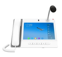 SIP-Телефон Fanvil Paging Console PhoneAndroid 9.0 Built-in Adjustable 8MP Camera with a Privacy Cover10-party Audio Conference,3-party Video ConferencPTM handsetDual Gigabit ports, PoE IntegratedHD Voice