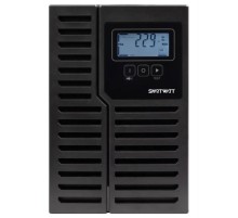 Источник бесперебойного питания SMARTWATT ИБП Онлайн, мощность 1000/900 ВА/Вт, напольный, LCD дисплей, управляемые розетки, IEC13 - 4 шт.