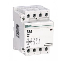 Модульный контактор 4НО 63А 230В МК-103 DEKraft