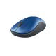 Мышь беспроводная Dareu LM106G Blue-Black (синий с черным), DPI 1200, ресивер 2.4GHz, размер 99.4x59.7x38.4мм (Мятая упаковка)