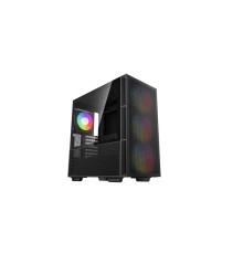 корпус Deepcool CH560 без БП, боковое окно (закаленное стекло), 3x140мм ARGB вентилятор спереди и 1x120мм ARGB вентилятор сзади, черный, ATX (R-CH560-BKAPE4-G-1)