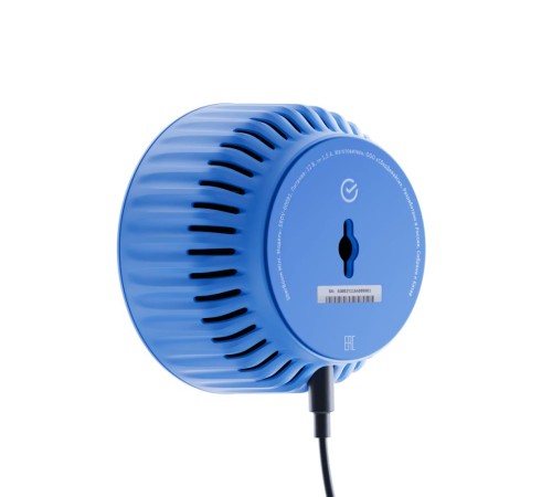 Акустическая система серии SberBoom Mini модели SBDV-00095, цвет безоблачный голубой, торговой марки SBER Акустическая система серии SberBoom Mini модели SBDV-00095, цвет безоблачный голубой, торговой марки SBER