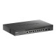 коммутатор D-Link PROJ Настраиваемый L2+ коммутатор, 8x10GBase-T, 2x10GBase-X SFP+, CLI, консольный порт RJ-45