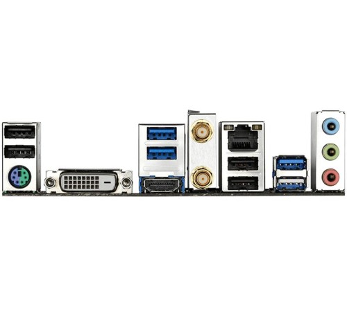 Материнская плата GIGABYTE B550M DS3H AC, AM4, B550, 4*DDR4, 4*SATA, 2*M.2, 4*USB 3.2, 4*USB 2.0, 2*PCIx16, 1*PCIx1, HDMI+DVI-D, mATX