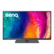 Мониторы/ Benq PD2705U 27'', 3840x2160, IPS,  60Hz, 1200:1, 350cd, 5ms, HDMI, DP; 3*USB 3.0, USB C*65W, Thunderbolt 3, Speakers, Height adj 110, Pivot, 100% sRGB, Flicker-free;Low Blue Light, Calibration Report, 3Y, Grey