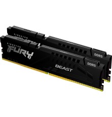 Память оперативная/ Kingston 32GB 6800MT/s DDR5 CL34 DIMM (Kit of 2) FURY Beast Black EXPO