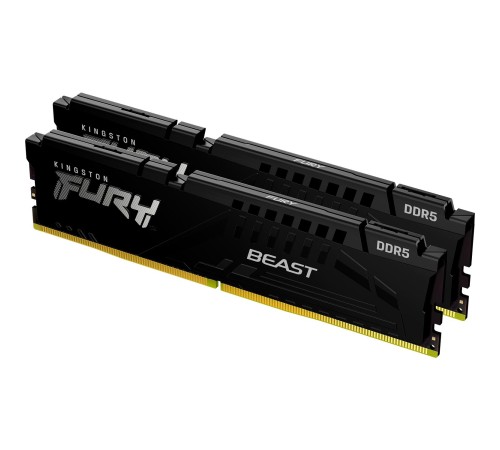 Память оперативная/ Kingston 32GB 6800MT/s DDR5 CL34 DIMM (Kit of 2) FURY Beast Black EXPO