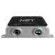Уличный Ultra PoE удлинитель - коммутатор Gigabit Ethernet до 250м на 5 портов/ Уличный Ultra PoE удлинитель - коммутатор Gigabit Ethernet до 250м на 5 портов. Порты Ethernet: Вход - 1x10/100/1000Base-T RJ45; Выход - 4x10/100/1000Base-T RJ45. Порты PoE: В