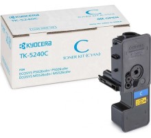 тонер-картридж Kyocera TK-5240C/ Kyocera TK-5240C, 3000 pages for Kyocera P5026cdn/cdw, M5526cdn/cdw, Cyan