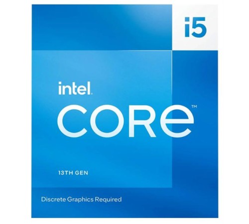 Процессор CPU Intel Core i5-13400F (2.5GHz/20MB/10 cores) LGA1700 OEM, TDP 65W, max 128Gb DDR4-3200, DDR5-4800, CM8071504821107SRMBG, 1 year Процессор CPU Intel Core i5-13400F (2.5GHz/20MB/10 cores) LGA1700 OEM, TDP 65W, max 128Gb DDR4-3200, DDR5-4800, CM8071504821107SRMBG, 1 year