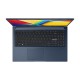 Ноутбук/ ASUS X1504ZA-BQ1413 15.6"(1920x1080 (матовый) IPS)/Intel Core i3 1215U(1.2Ghz)/8192Mb/512PCISSDGb/noDVD/Int:Intel UHD Graphics/Cam/BT/WiFi/42WHr/war 1y/1.7kg/Quiet Blue/DOS