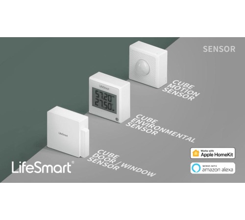 Комплект устройств LifeSmart на напряжение 100-240В (умная станция, датчик движения, датчик состояния окружающей среды, пульт, датчик открывания двери) для управления умным домом Lifesmart Starter KIT (LS082WH, LS058WH, LS062WH, LS063WH, LS069WH) (Мята Комплект устройств LifeSmart на напряжение 100-240В (умная станция, датчик движения, датчик состояния окружающей среды, пульт, датчик открывания двери) для управления умным домом Lifesmart Starter KIT (LS082WH, LS058WH, LS062WH, LS063WH, LS069WH) (Мята