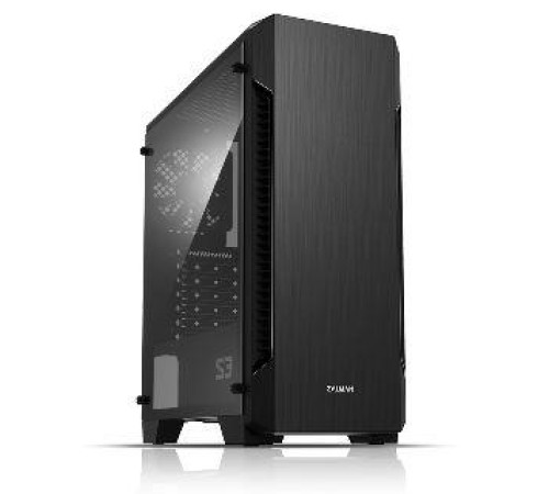 Корпус ZALMAN S3, ATX, BLACK, WINDOW, 2x3.5", 2x2.5", 2xUSB2.0, 1xUSB3.0, REAR 1x120mm (незначительное повреждение коробки)