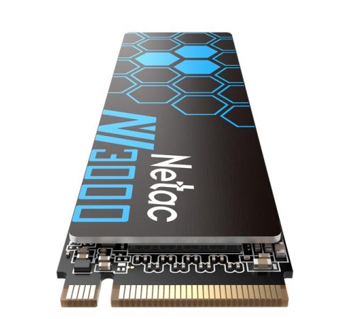 SSD накопитель Netac SSD NV3000 250GB PCIe 3 x4 M.2 2280 NVMe 3D NAND, R/W up to 3000/1400MB/s, IOPS(R4K) 160K/120K, TBW 150TB, with heat sink, 5y wty SSD накопитель Netac SSD NV3000 250GB PCIe 3 x4 M.2 2280 NVMe 3D NAND, R/W up to 3000/1400MB/s, IOPS(R4K) 160K/120K, TBW 150TB, with heat sink, 5y wty