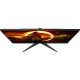 Монитор AOC 24G2SAE 23,8'', 1920x1080, VA, 165Hz, 80M:1, 350cd, 1ms, VGA, 2*HDMI, DP, Speakers, FreeSync, Flicker Free, 3Y, Black