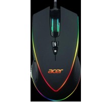 Мышь игровая компьютерная/ Проводная игровая мышь ACER OMW131 Wired USB Gaming Mouse (6000dpi) RGB (6but) black