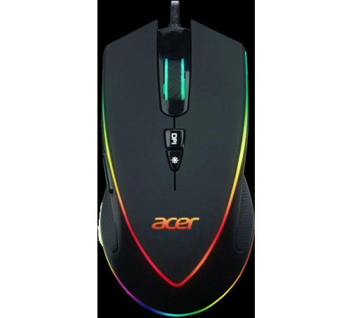 Мышь игровая компьютерная/ Проводная игровая мышь ACER OMW131 Wired USB Gaming Mouse (6000dpi) RGB (6but) black Мышь игровая компьютерная/ Проводная игровая мышь ACER OMW131 Wired USB Gaming Mouse (6000dpi) RGB (6but) black