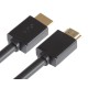 Greenconnect Кабель 3.0m HDMI версия 2.0, HDR 4:2:2, Ultra HD, 4K 60 fps 60Hz/5K*30Hz, 3D, AUDIO, 18.0 Гбит/с, 28/28 AWG, OD7.3mm, тройной экран, черный, GCR-HM411-3.0m