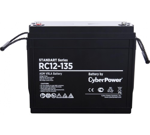 Аккумуляторная батарея SS CyberPower RC 12-135 / 12 В 135 Ач Аккумуляторная батарея SS CyberPower RC 12-135 / 12 В 135 Ач