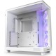 Корпус ПК без блока питания/ Case NZXT H6 Flow RGB (2023), Midi-Tower, TG, 3x120mm RGB, 2xUSB-A 3.2 + 1xUSB-C 3.2, ATX, mATX, mITX White
