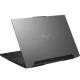 Ноутбук/ ASUS TUF F15 FX507VI-LP096 15.6"(1920x1080 (матовый, 144Hz) IPS)/Intel Core i7 13620H(2.4Ghz)/16384Mb/512PCISSDGb/noDVD/Ext:nVidia GeForce RTX4070(8192Mb)/Cam/BT/WiFi/90WHr/war 1y/2.2kg/Mecha Gray/DOS