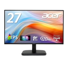 Монитор 27'' ACER EK271Gbmix IPS, 1920x1080, 1ms, 250cd, 120Hz, 1xVGA + 1xHDMI(1.4) + SPK + Audio In/Out, Speakers 2Wx2, sync: FreeSync, Vesa:100x100