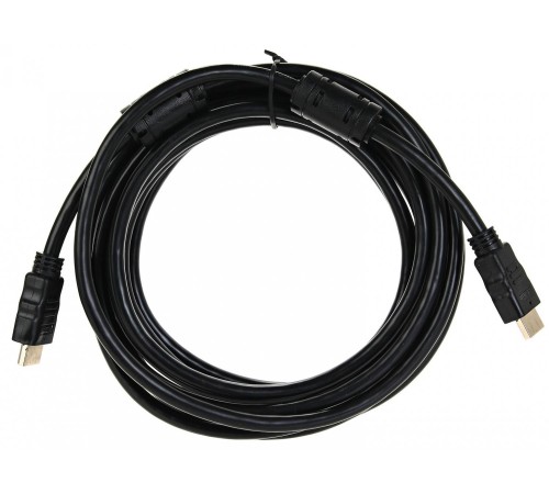 Кабель/ Кабель HDMI-19M --- HDMI-19M ver 2.0+3D/Ethernet,2 фильтра 5m Telecom <TCG200F-5M>