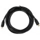 Кабель/ Кабель HDMI-19M --- HDMI-19M ver 2.0+3D/Ethernet,2 фильтра 5m Telecom <TCG200F-5M>
