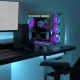 Корпус без блока питания/ Case Raijintek ATREUS BT4, Midi-Tower, TG, 4x120mm ARGB, 2xUSB-A 3.0 + 1xUSB Type-C , E-ATX, ATX, mATX, mITX Black