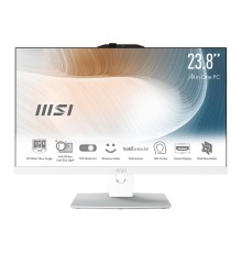Modern AM242P 12M-216RU (MS-AE07)  23.8'' FHD(1920x1080)/Intel Core i5-1240P/16GB/512GB SSD/Integrated/WiFi/BT/2.0MP/KB+MOUSE(WLS)/W11Pro/1Y/WHITE