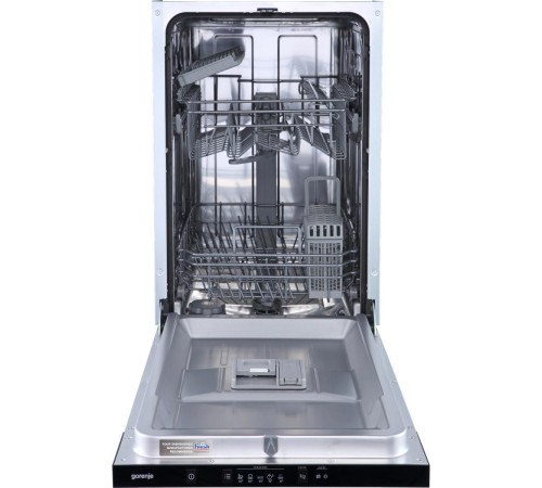 Встраиваемые посудомоечные машины GORENJE/ Узкая, 45 см, А++, 9 комплектов, 2 корзины, AquaStop