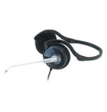 Гарнитура Genius HS-300N, затылочная дужка, 2х mini jack 3.5mm, регулятор громкости на проводе