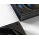 Вентилятор для корпуса ID-COOLING AS-120-K 120x120x25мм (60шт./кор, PWM, резиновые углы, черный, 300-2000об/мин, супертихий) BOX