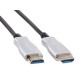 Кабель/ Активный оптический кабель HDMI 19M/M,ver. 2.0, 4K@60 Hz 5m Telecom <TCG2020-5M>