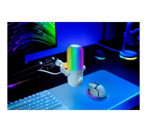 Микрофон Razer Seiren V3 Chroma - White/ Razer Seiren V3 Chroma - White Microphone