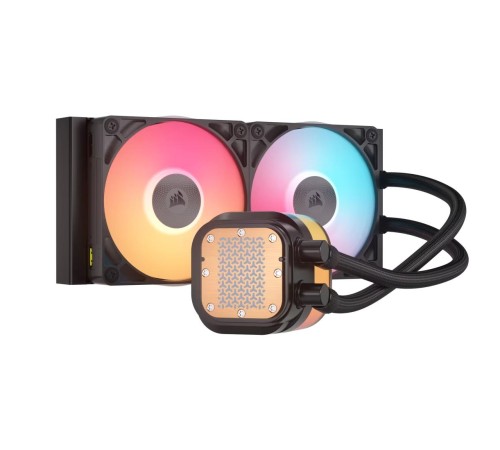 Система жидкостного охлаждения/ Water Cooling System Corsair iCUE LINK TITAN 240 RX LCD (240mm, Black, RGB/ Fans: 2x120mm, 73.5CFM, 36dBA, 2100RPM/ S: 1851, 1700, AM5, AM4) Система жидкостного охлаждения/ Water Cooling System Corsair iCUE LINK TITAN 240 RX LCD (240mm, Black, RGB/ Fans: 2x120mm, 73.5CFM, 36dBA, 2100RPM/ S: 1851, 1700, AM5, AM4)