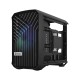 Корпус ПК без блока питания/ Case Fractal Design Torrent Nano RGB TG Light Tint, Mini-Tower, 1x180mm RGB, 2xUSB-A 3.2 + 1xUSB 3.2 Type-C mITX, mDTX Black
