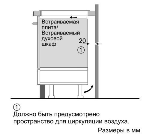 Индукционная домино BOSCH Домино,  !! Домино, 30 см, индукционная, скошенный край