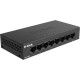 Коммутатор/ Unmanaged Switch 8x1000Base-T, metal case