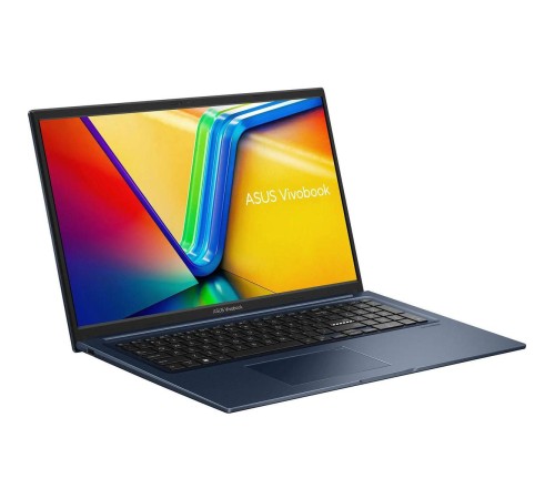 Ноутбук/ ASUS X1704VA-AU639 17.3"(1920x1080 (матовый) IPS)/Intel Core i3 1315U(1.2Ghz)/8192Mb/512PCISSDGb/noDVD/Int:Intel UHD Graphics/Cam/BT/WiFi/50WHr/war 1y/2.1kg/Quiet Blue/DOS Ноутбук/ ASUS X1704VA-AU639 17.3"(1920x1080 (матовый) IPS)/Intel Core i3 1315U(1.2Ghz)/8192Mb/512PCISSDGb/noDVD/Int:Intel UHD Graphics/Cam/BT/WiFi/50WHr/war 1y/2.1kg/Quiet Blue/DOS