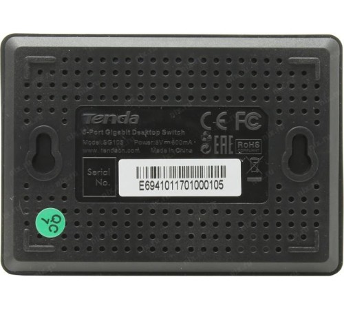 Коммутатор/ Tenda  v4.0 5-Port Gigabit Ethernet Switch
