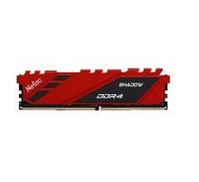 Оперативная память Netac Shadow 8GB DDR4-3200 (PC4-25600) C16 16-20-20-40 1.35V XMP Memory module (DIMM) Red
