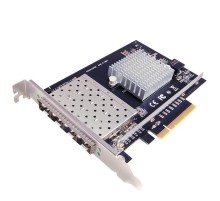 Сетевая карта/ 10G Quad Port SFP+ PCIe Ethernet Adapter with Intel XL710-BM1 Chipset