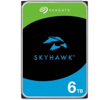 Жесткий диск/ HDD Seagate SATA3 6Tb SkyHawk Surveillance 5400 256Mb 1 year warranty
