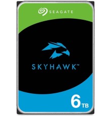 Жесткий диск/ HDD Seagate SATA3 6Tb SkyHawk Surveillance 5400 256Mb 1 year warranty