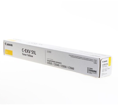Тонер/ C-EXV 51L YELLOW Тонер/ C-EXV 51L YELLOW