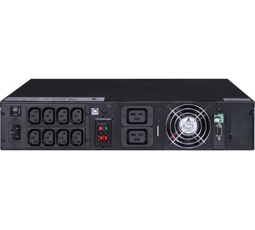 Источник бесперебойного питания Powercom Next, On-Line, 2000VA/2000W, Rack/Tower, 8*IEC320-C13 + 2*C19, LCD, Serial+USB, SmartSlot, подкл. доп. Батарей (2027228)