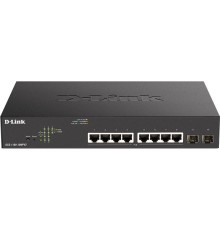 Коммутатор/ EasySmart L2 Switch 8х1000Base-T PoE, 2x1000Base-X SFP, PoE Budget 130W