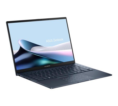 Ноутбук/ ASUS UX3405CA-PP188 14"(2880x1800 OLED 16:10)/Intel Core Ultra 9 285H(3.7Ghz)/16384Mb/1024SSDGb/noDVD/Int:Intel Arc graphics/Cam/BT/WiFi/75WHr/war 1y/1.2kg/Ponder Blue/DOS + алюм корп; +чехол; NumberPad Ноутбук/ ASUS UX3405CA-PP188 14"(2880x1800 OLED 16:10)/Intel Core Ultra 9 285H(3.7Ghz)/16384Mb/1024SSDGb/noDVD/Int:Intel Arc graphics/Cam/BT/WiFi/75WHr/war 1y/1.2kg/Ponder Blue/DOS + алюм корп; +чехол; NumberPad