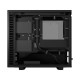 Корпус ПК без блока питания/ Case Fractal Design Define 7 Nano TG Light Tint, Mini-Tower, 1x120mm + 1x140mm, 2xUSB-A 2.0 + 2xUSB-A 3.2 + 1xUSB 3.2 Type-C mITX, mDTX Black